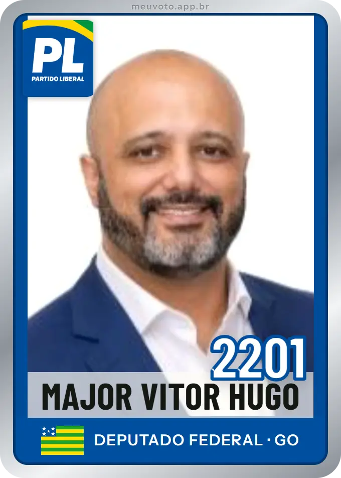 Carta de Major Vitor Hugo, número 2201, PL