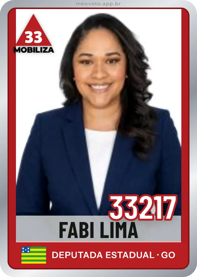 Carta de Fabi Lima, número 33217, Mobiliza