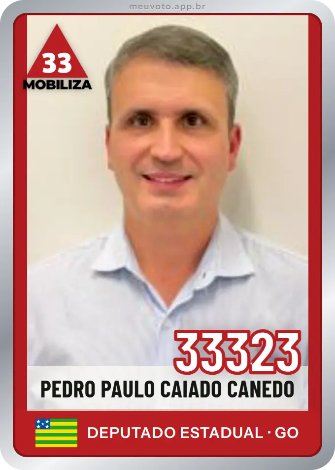 Carta de Pedro Paulo Caiado Canedo, número 33323, Mobiliza