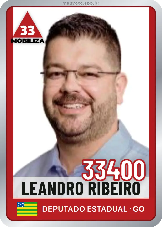 Carta de Leandro Ribeiro, número 33400, Mobiliza