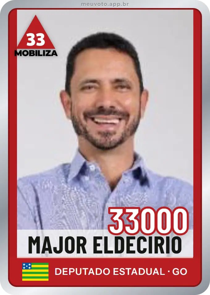 Carta de Major Eldecirio, número 33000, Mobiliza