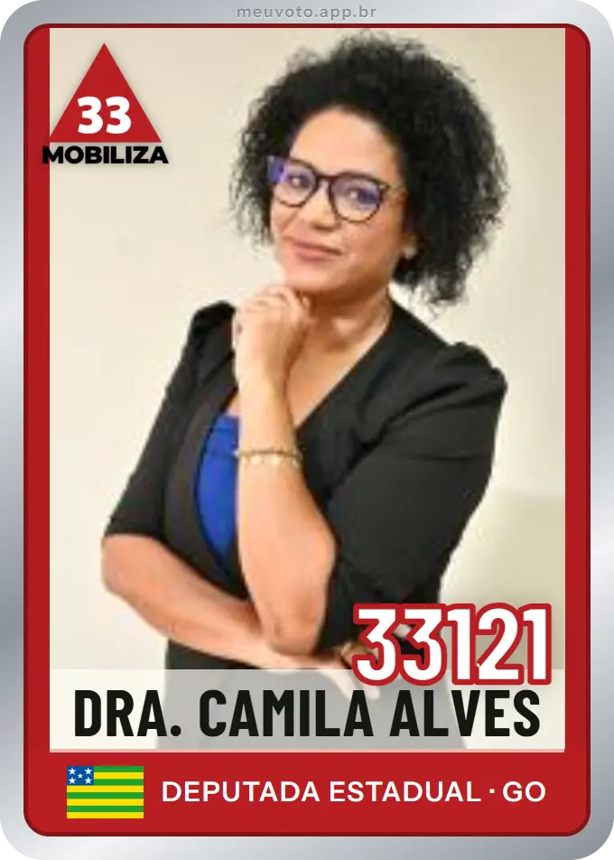 Carta de Dra. Camila Alves, número 33121, Mobiliza