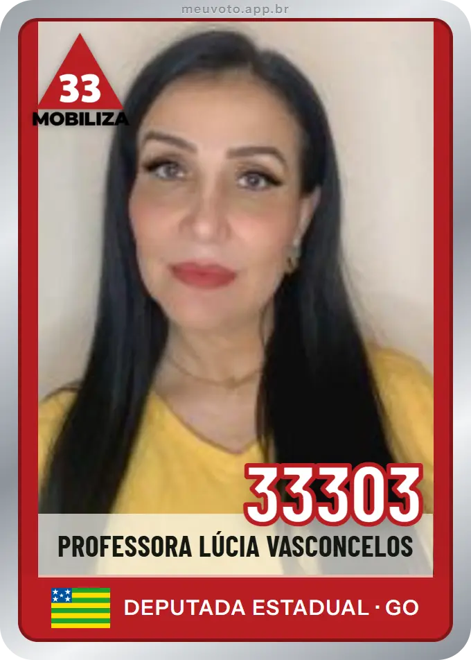 Carta de Professora Lúcia Vasconcelos, número 33303, Mobiliza