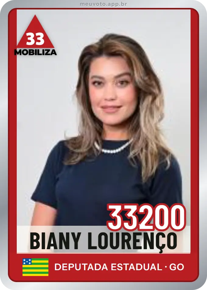 Carta de Biany Lourenço, número 33200, Mobiliza