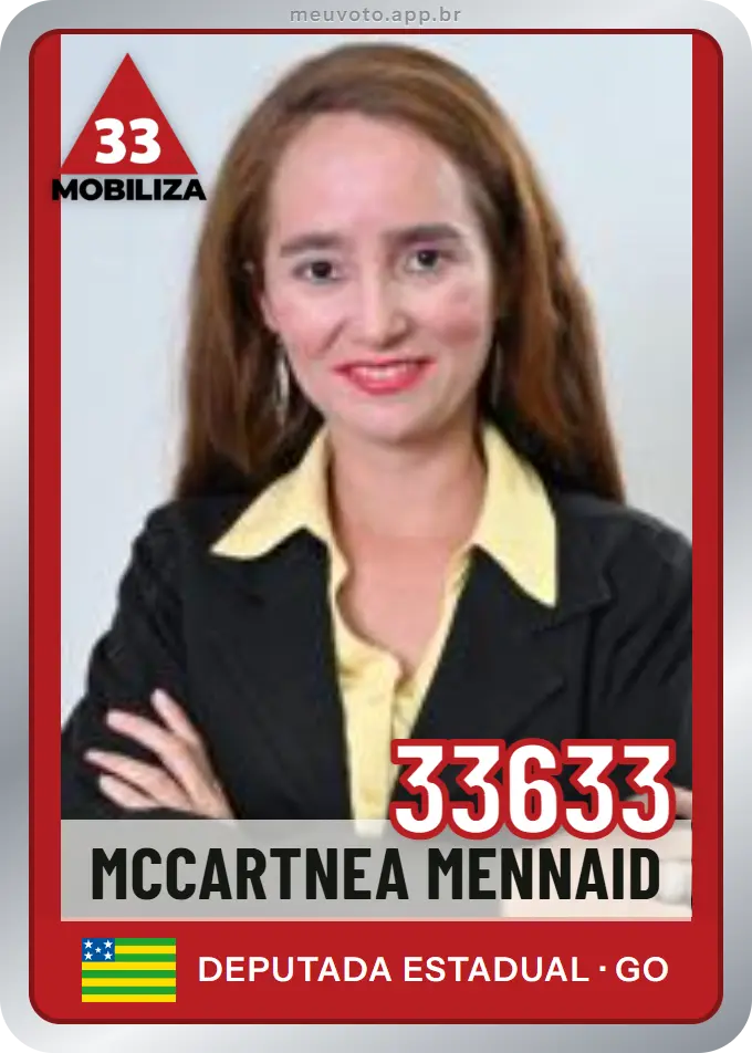 Carta de Mccartnea Mennaid, número 33633, Mobiliza