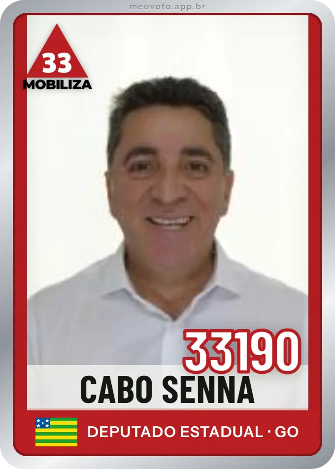 Carta de Cabo Senna, número 33190, Mobiliza