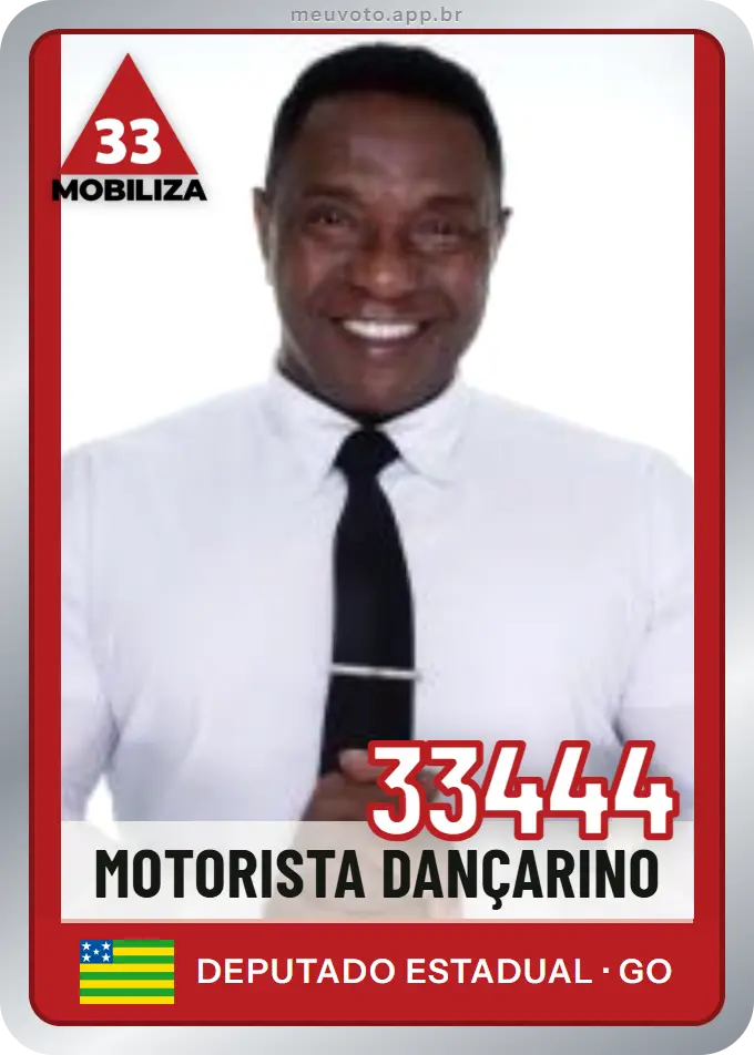 Carta de Motorista Dançarino, número 33444, Mobiliza