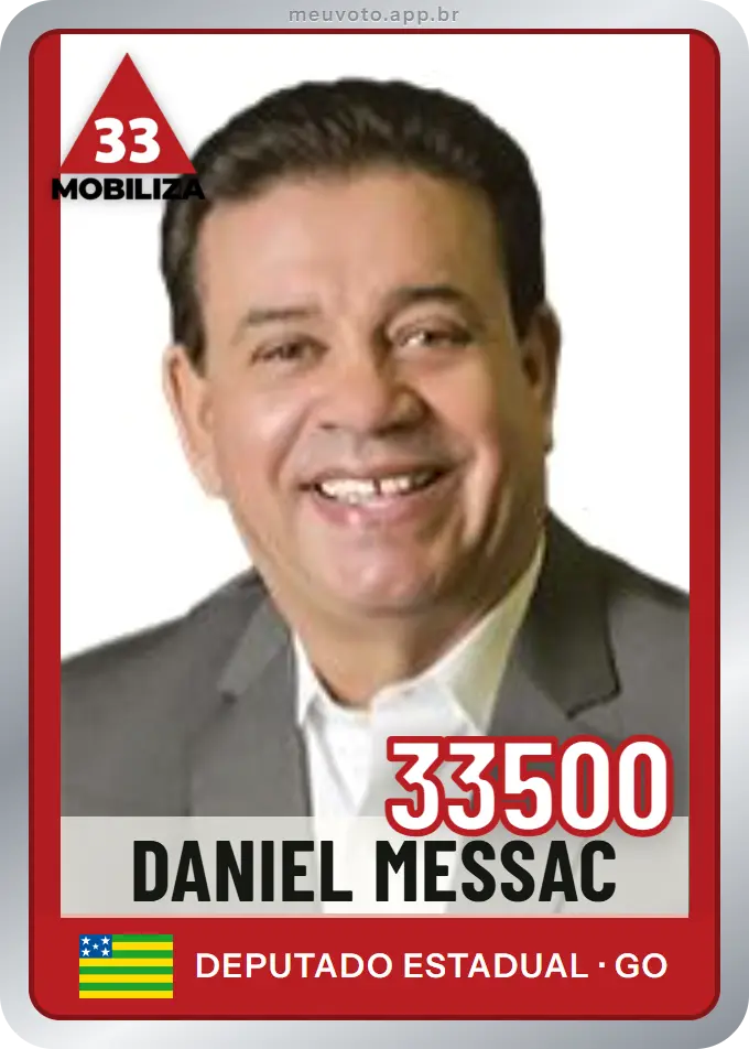 Carta de Daniel Messac, número 33500, Mobiliza