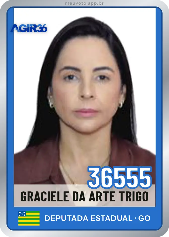 Carta de Graciele da Arte Trigo, número 36555, Agir