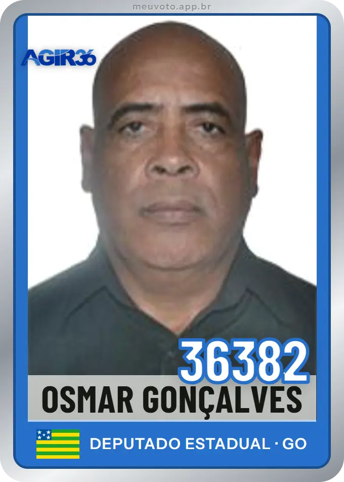 Carta de Osmar Gonçalves, número 36382, Agir