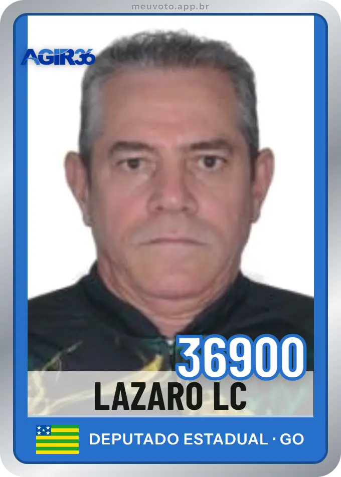 Carta de Lazaro Lc, número 36900, Agir