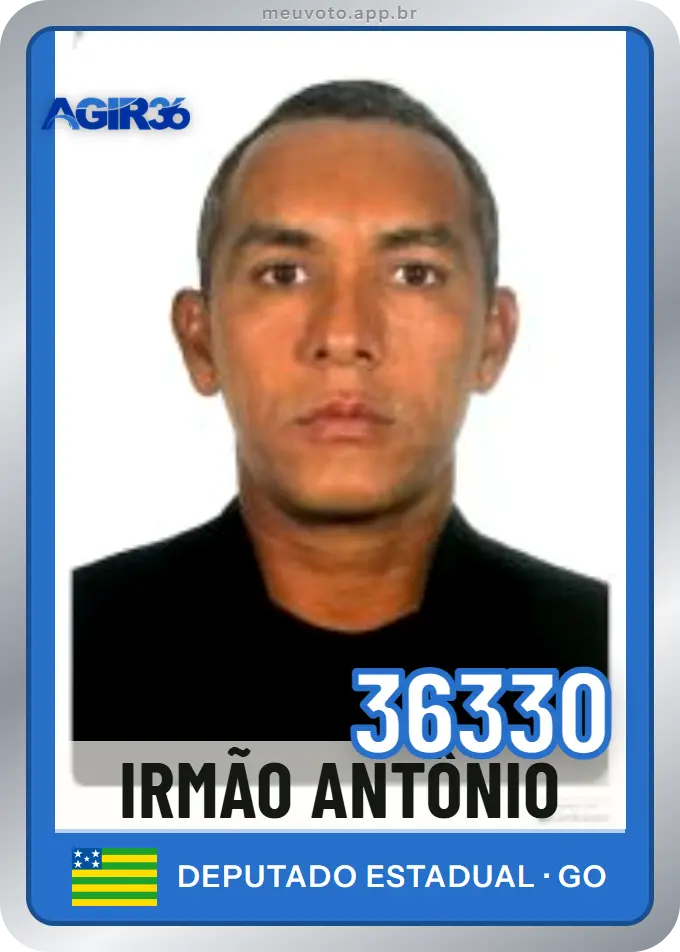 Carta de Irmão Antônio, número 36330, Agir