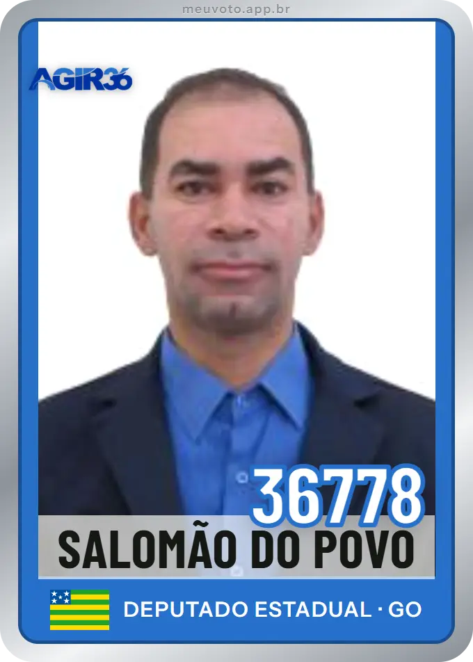 Carta de Salomão do Povo, número 36778, Agir