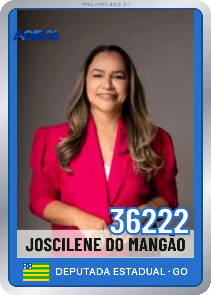 Carta de Joscilene do Mangão, número 36222, Agir