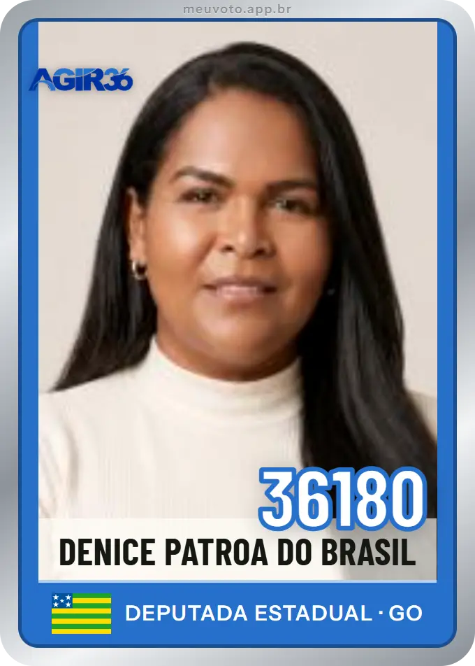 Carta de Denice Patroa do Brasil, número 36180, Agir