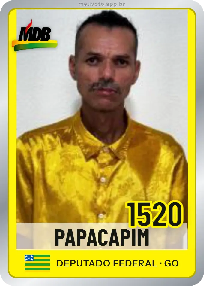 Carta de Papacapim, número 1520, MDB
