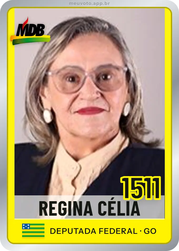 Carta de Regina Célia, número 1511, MDB