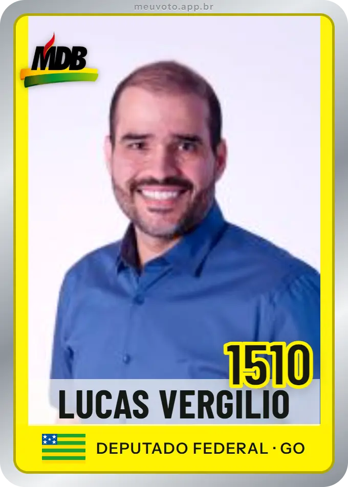 Carta de Lucas Vergílio, número 1510, MDB