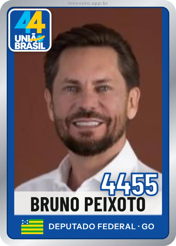 Carta de Bruno Peixoto, número 4455, União