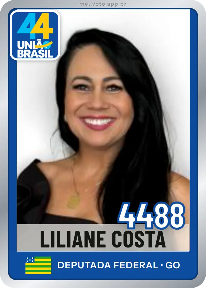 Carta de Liliane Costa, número 4488, União