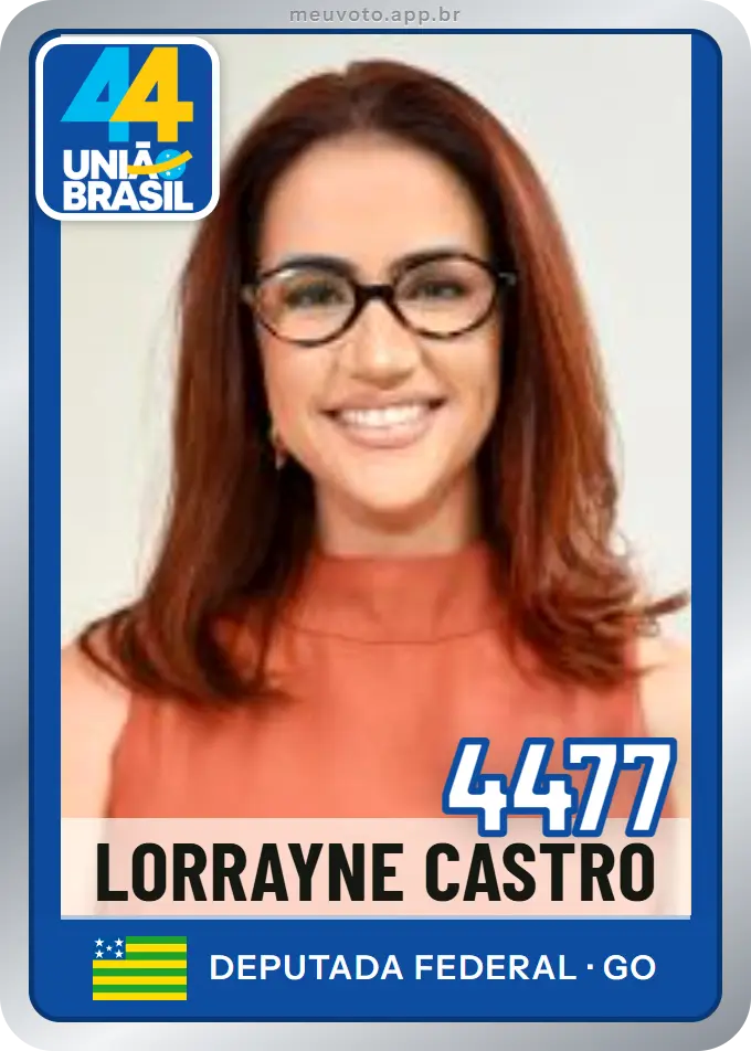 Carta de Lorrayne Castro, número 4477, União