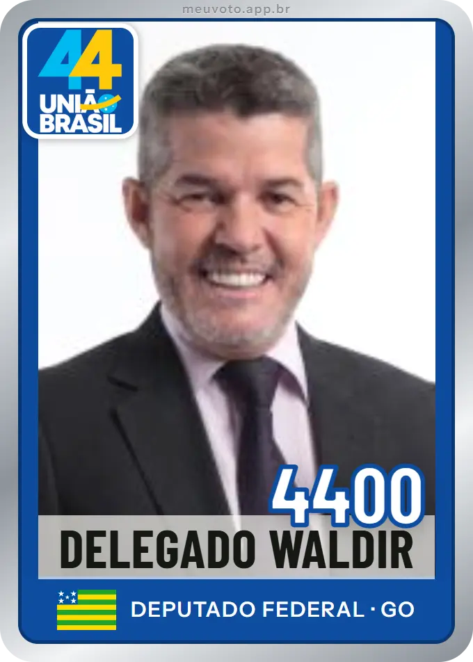 Carta de Delegado Waldir, número 4400, União