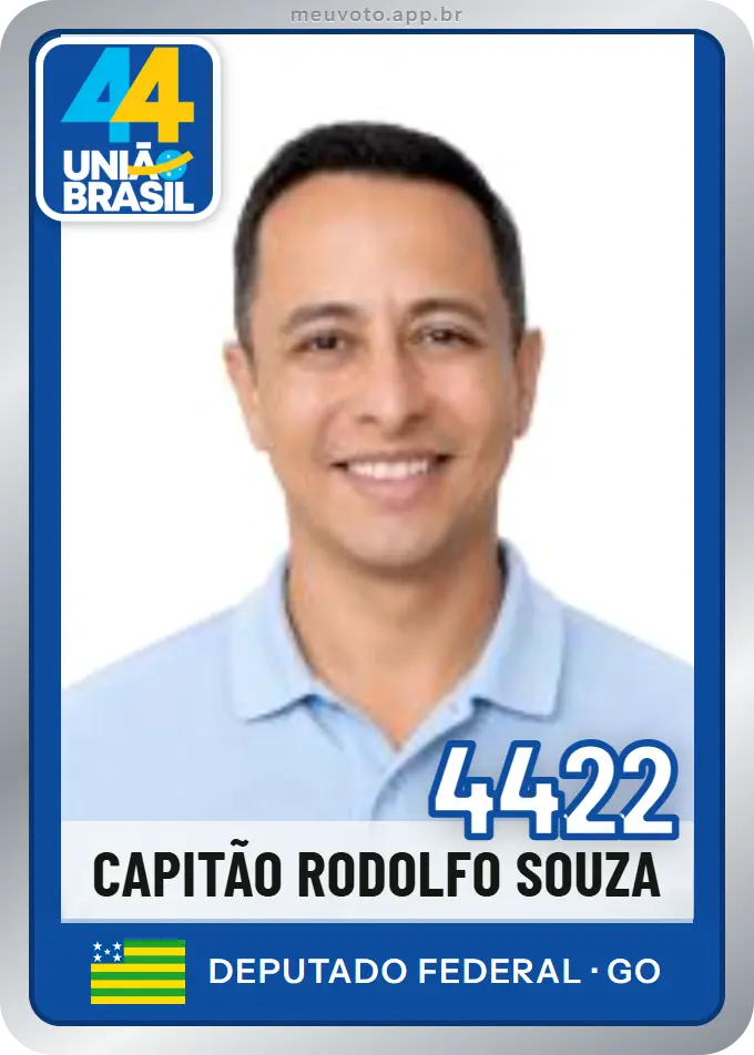 Carta de Capitão Rodolfo Souza, número 4422, União