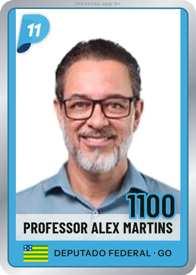 Carta de Professor Alex Martins, número 1100, PP