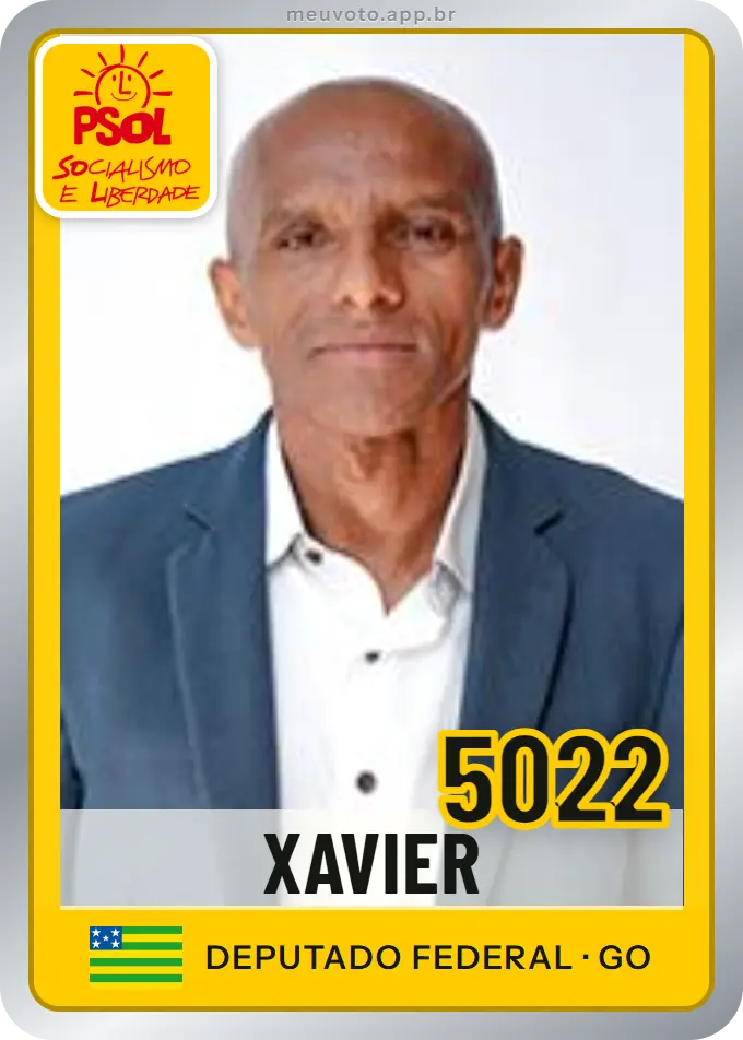Carta de Xavier, número 5022, PSOL