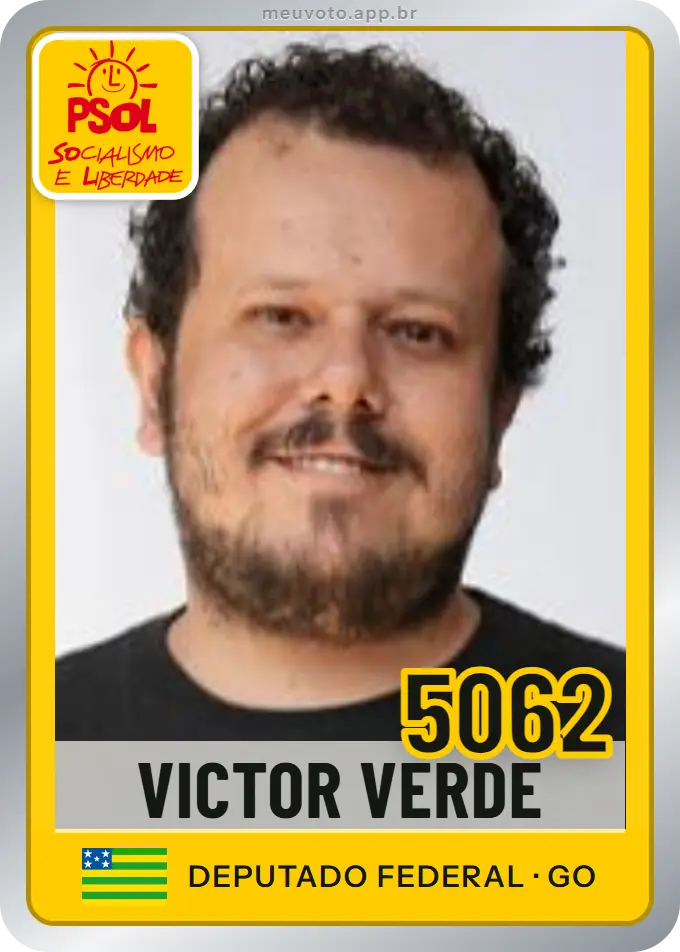 Carta de Victor Verde, número 5062, PSOL