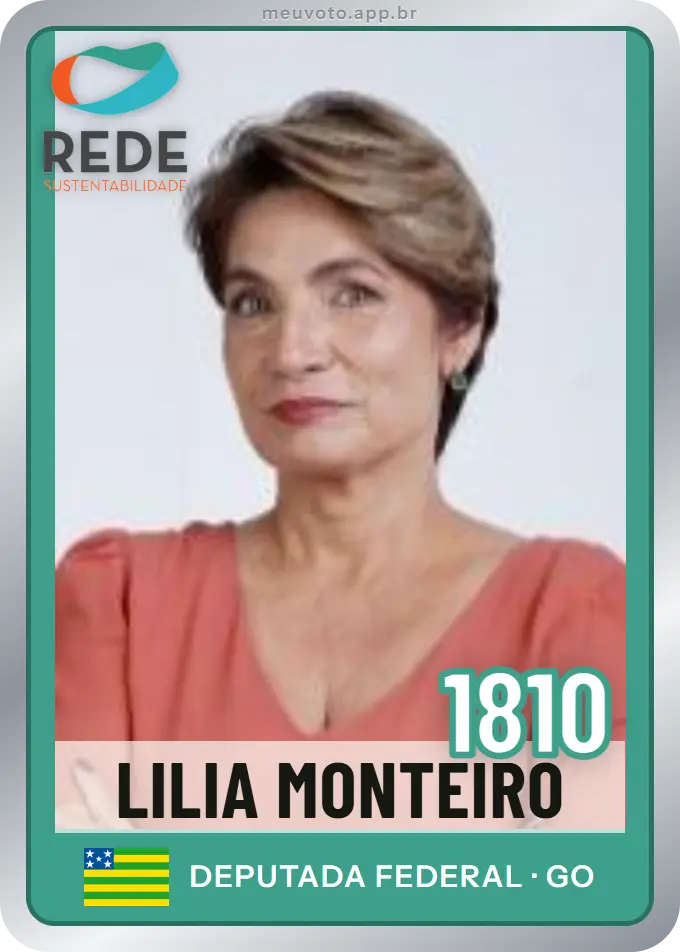 Carta de Lilia Monteiro, número 1810, Rede