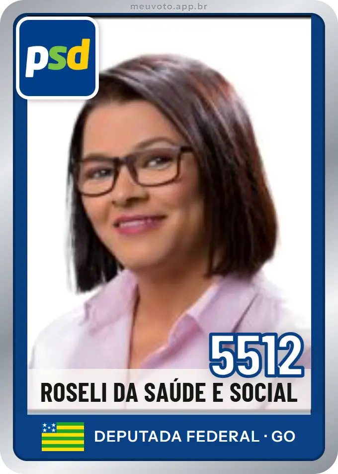 Carta de Roseli da Saúde e Social, número 5512, PSD