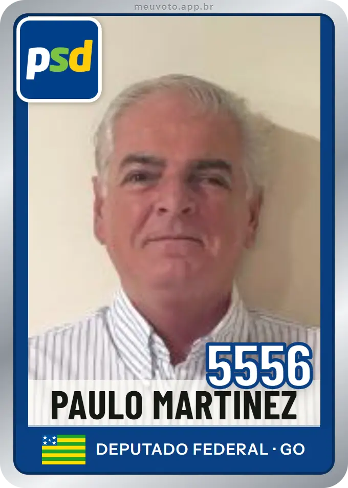 Carta de Paulo Martinez, número 5556, PSD