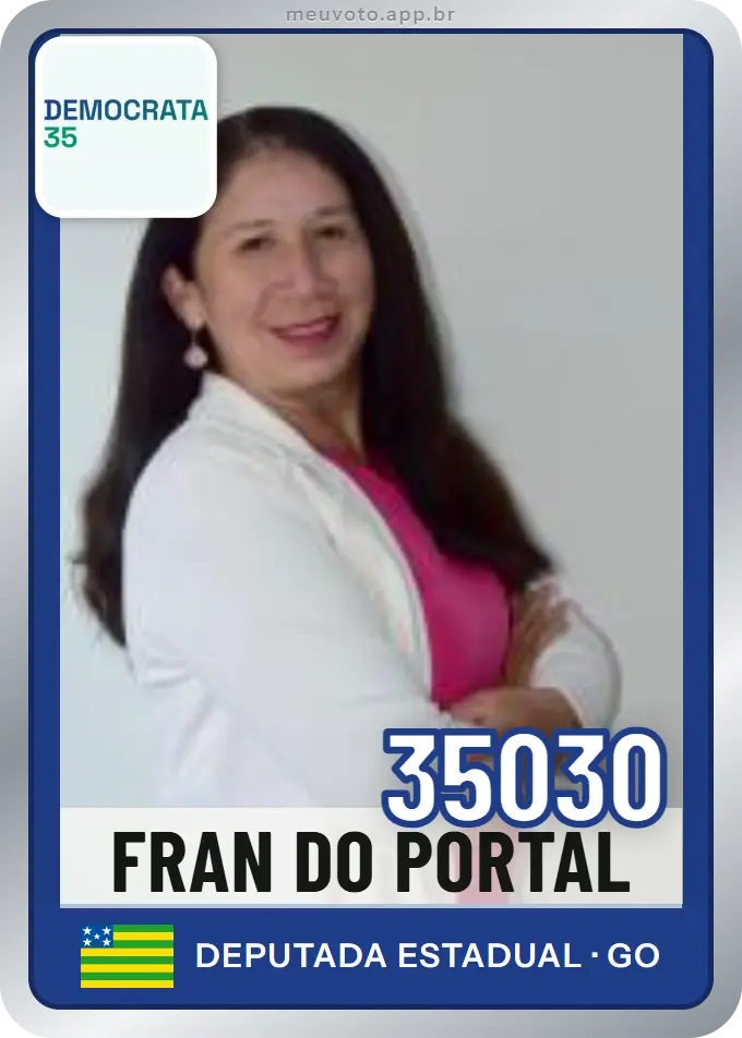 Carta de Fran do Portal, número 35030, Democrata