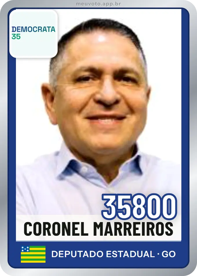 Carta de Coronel Marreiros, número 35800, Democrata