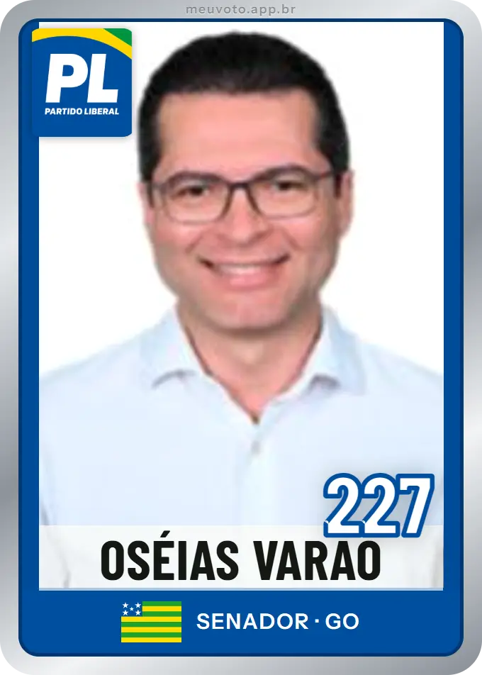 Carta de Oséias Varão, número 227, PL