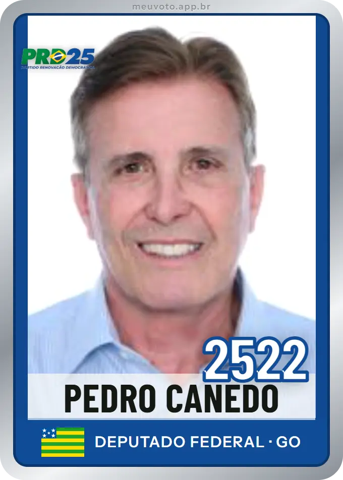 Carta de Pedro Canedo, número 2522, PRD