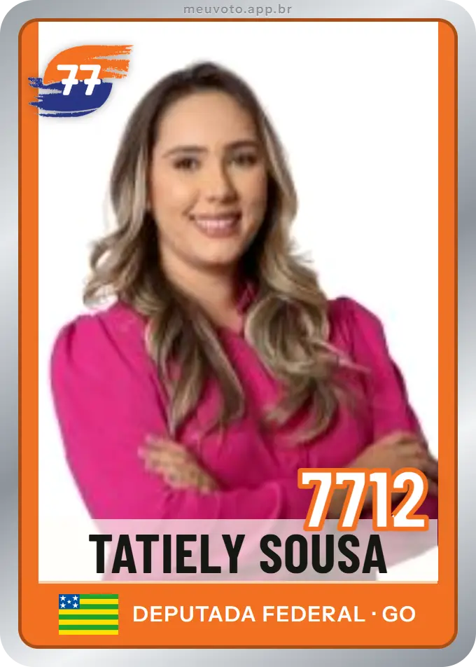 Carta de Tatiely Sousa, número 7712, Solidariedade