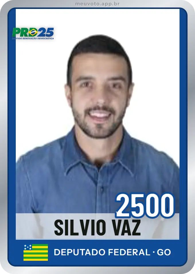 Carta de Silvio Vaz, número 2500, PRD