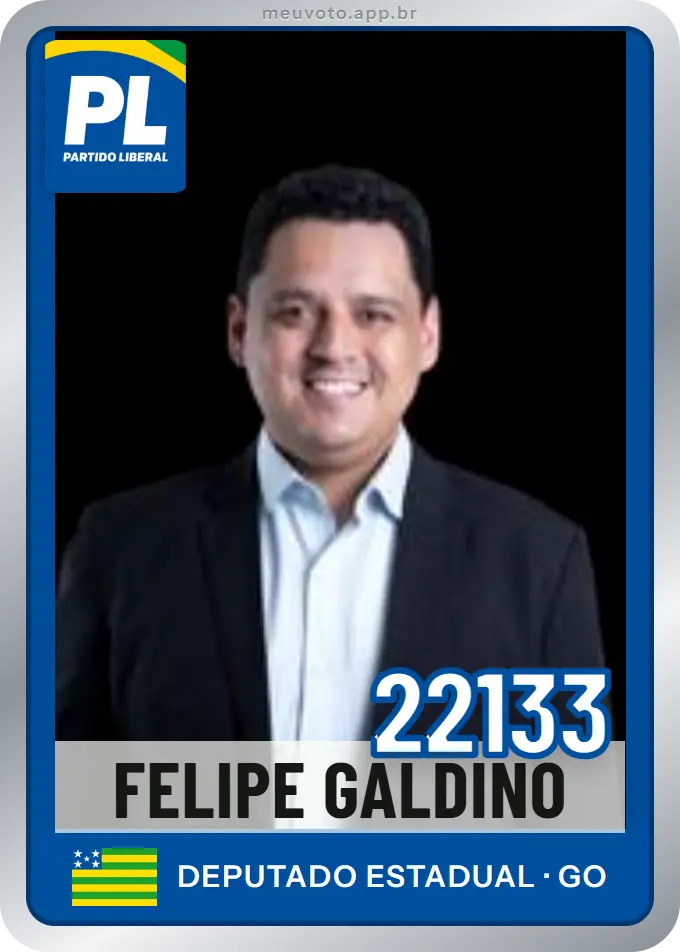 Carta de Felipe Galdino, número 22133, PL