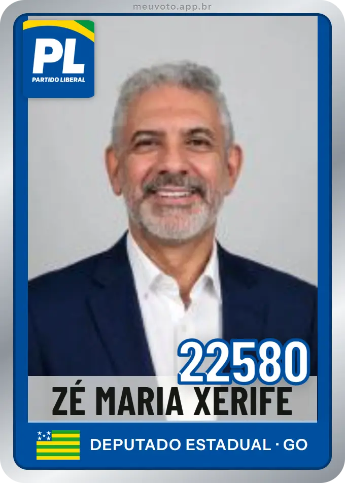 Carta de Zé Maria Xerife, número 22580, PL