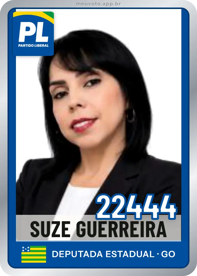 Carta de Suze Guerreira, número 22444, PL