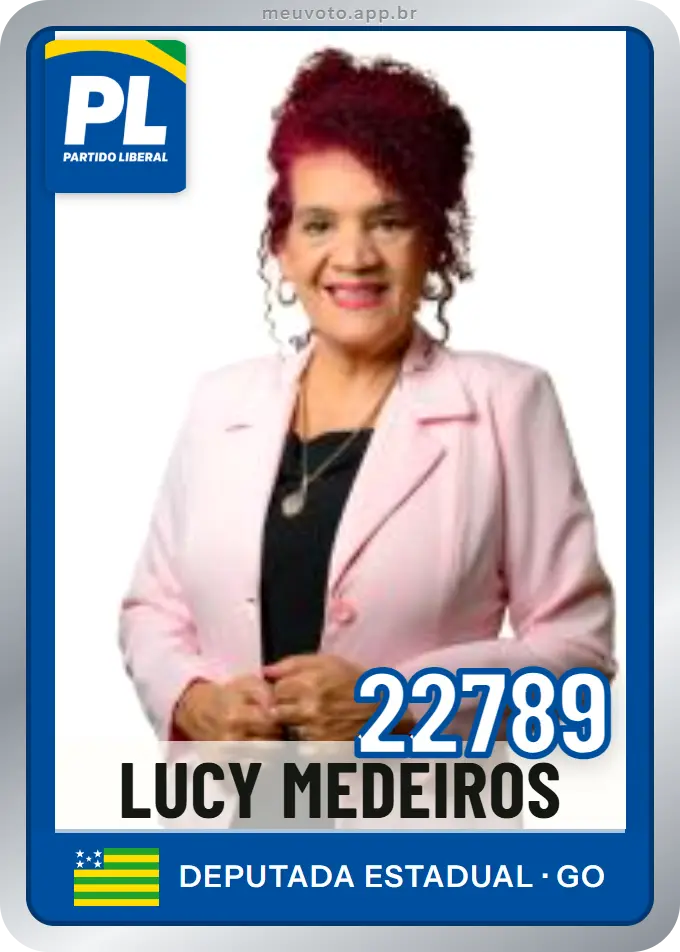 Carta de Lucy Medeiros, número 22789, PL