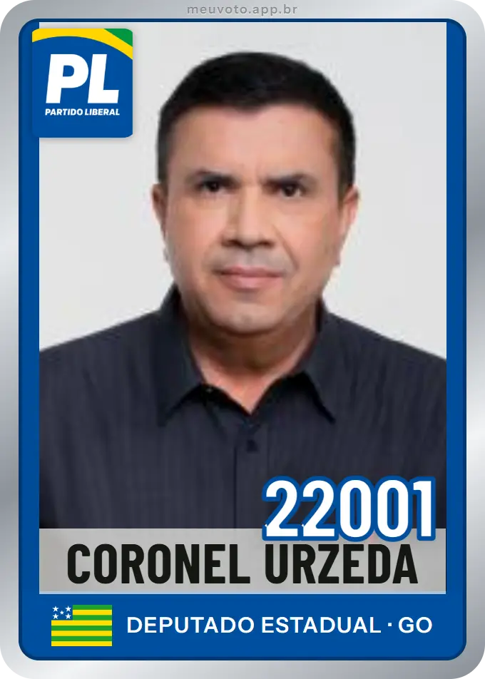 Carta de Coronel Urzeda, número 22001, PL