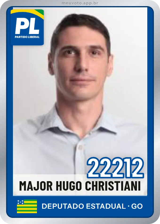 Carta de Major Hugo Christiani, número 22212, PL