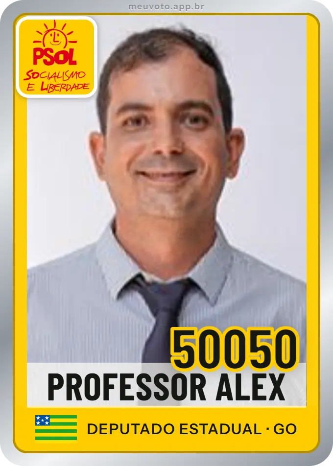 Carta de Professor Alex, número 50050, PSOL