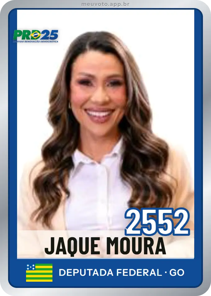 Carta de Jaque Moura, número 2552, PRD