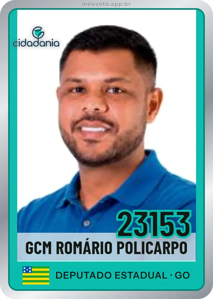 Carta de Gcm Romário Policarpo, número 23153, Cidadania