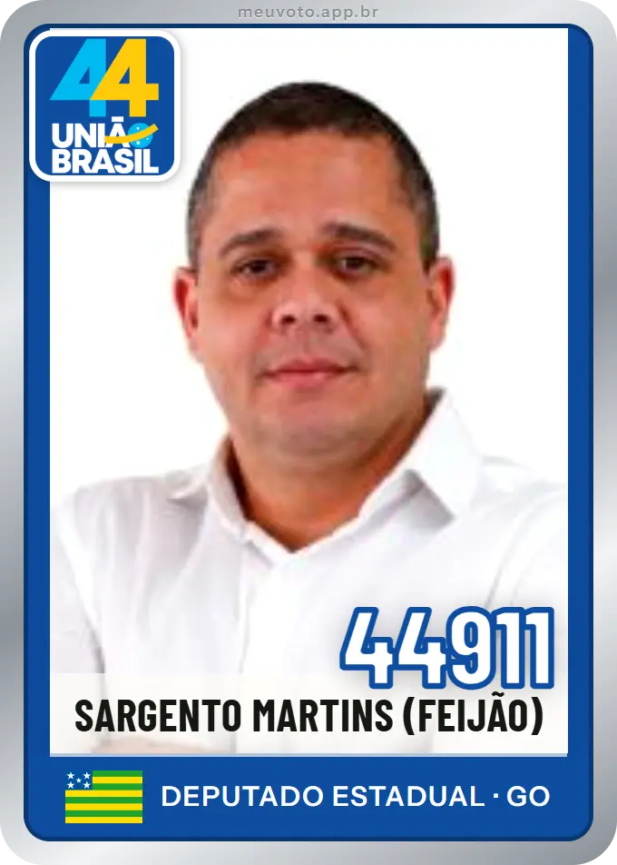 Carta de Sargento Martins (feijão), número 44911, União
