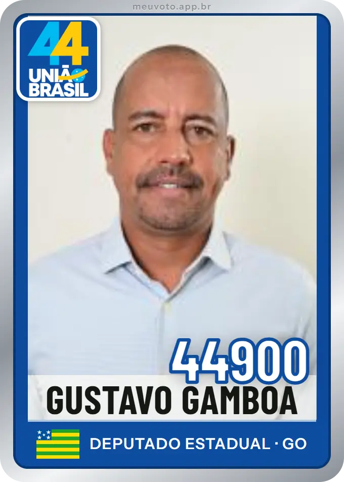 Carta de Gustavo Gamboa, número 44900, União